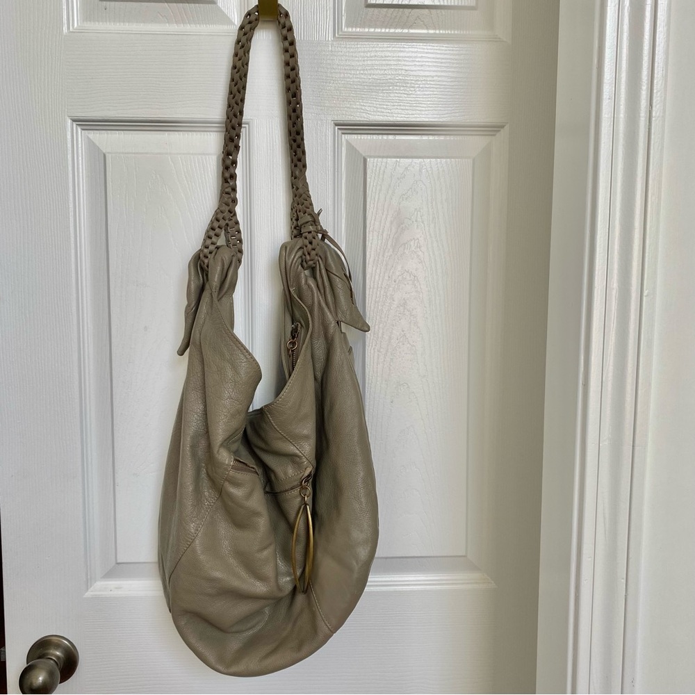 Dautore oversized leather slouch hobo bag . Excellent gently loved preowned bag